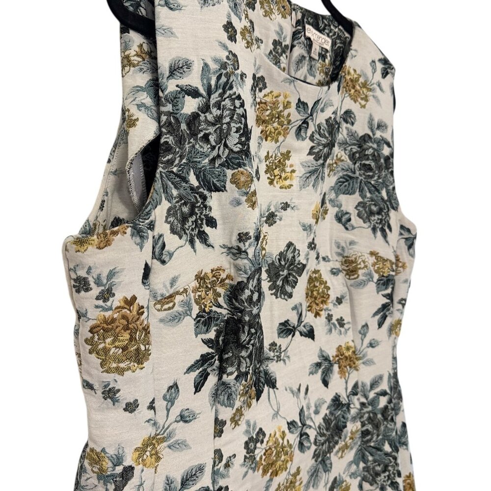 New York & Company Eva Mendes Floral Dress XXL Tall - Picture 7 of 11